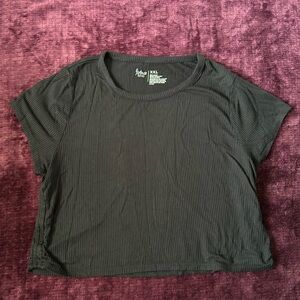 flirtiude active black shirt
